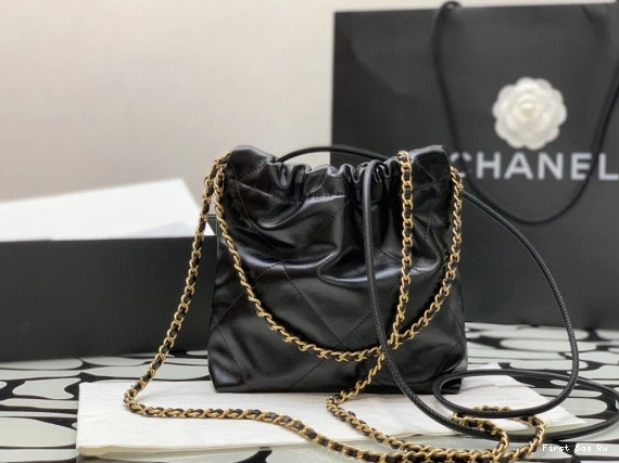 First Bag Ru CHANEL MINI HANDBAG-23*18.5*6CM 22 0708